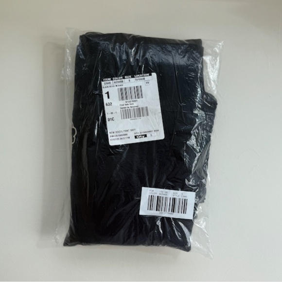 NWT J.Crew New Soleil Pant in Embroidered Linen in Black/Beige - Small - Picture 7 of 8